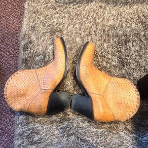 Alice + Olivia Tan Ankle Boots